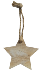 Houten labels en hangers