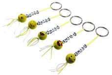 Gelukspoppetjes sleutelhanger emoticon smile
