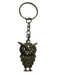 Sleutelhanger bronskleurig metaal uiltje nr 1