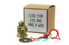 Geluksdoosje close your eyes and make a wish