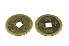 Chinese geluksmunt large 10 stuks