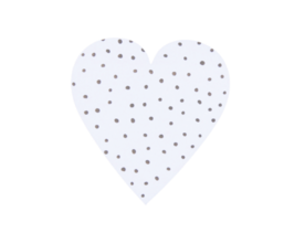 Hartjes stickers stipjes 10 stuks