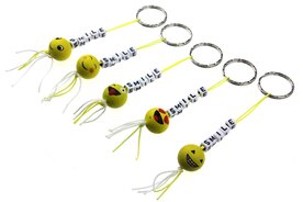 Gelukspoppetjes sleutelhanger emoticon smile