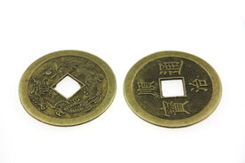Chinese geluksmunt large 10 stuks