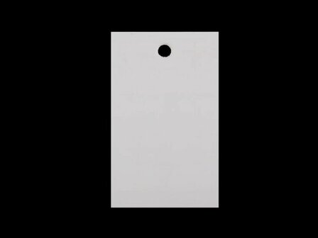 Label wit 3 x 5 cm 10 stuks