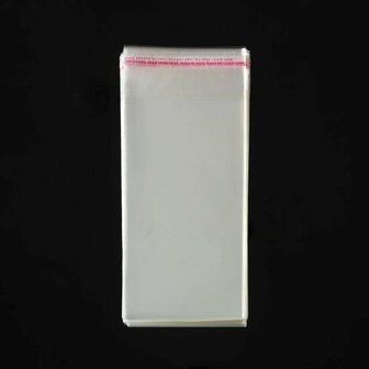 Cellofaan zakjes 6 x 14 cm 10 stuks