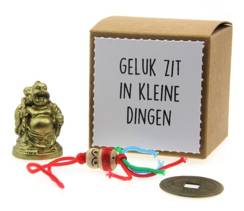 Geluksdoosje geluk zit in kleine dingen