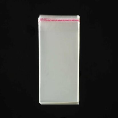 Cellofaan zakjes 6 x 14 cm 10 stuks
