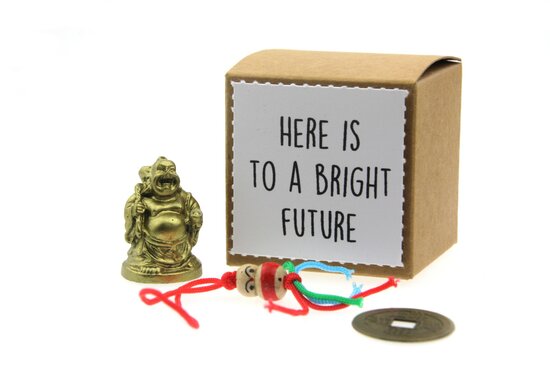 Geluksdoosje here is to a bright future