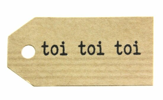 Kraft-label-toi-toi-toi