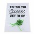 Gelukszakje kaart toi succes zet hem op klavertje vier gelukspoppetje_